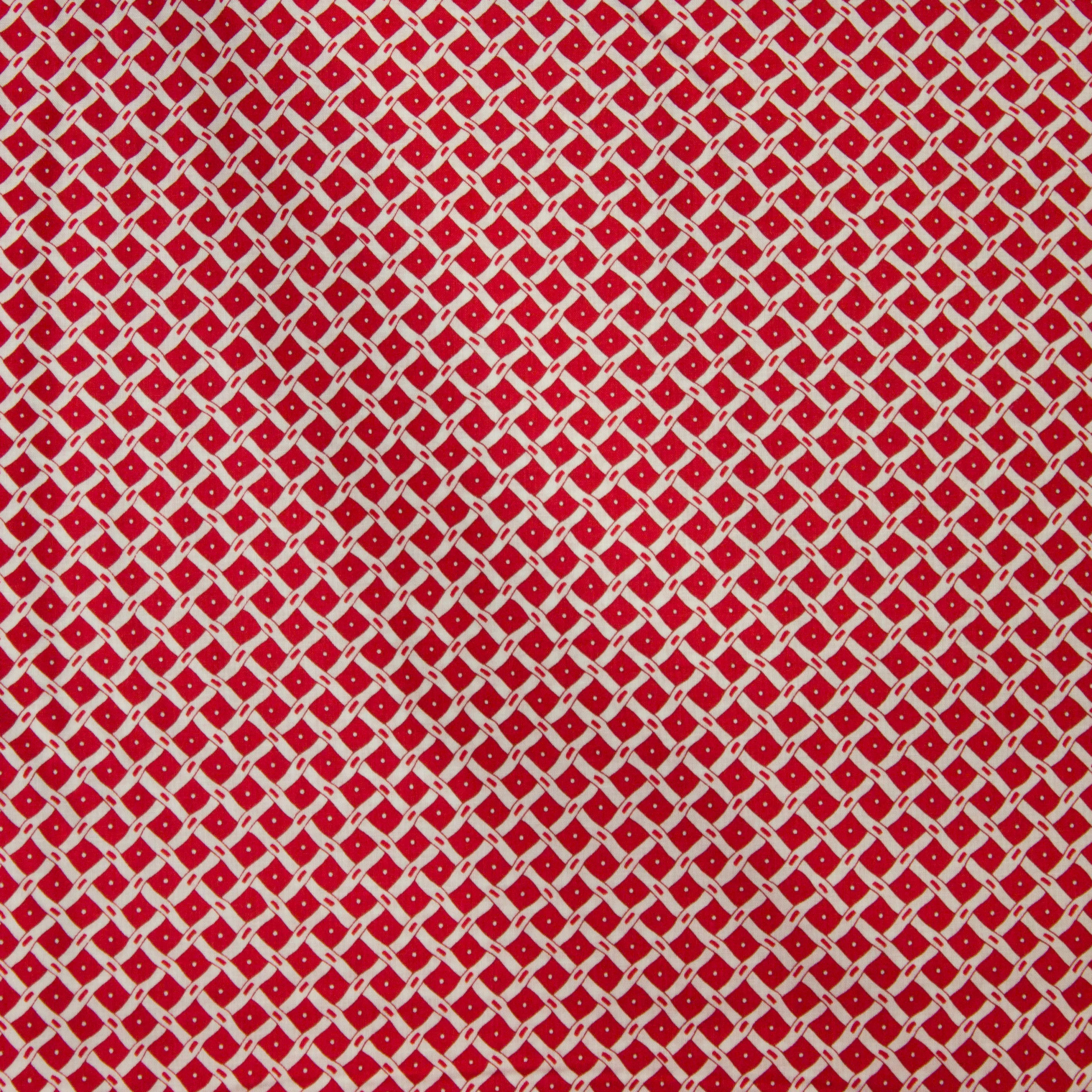 Katoen rood 'naptime'